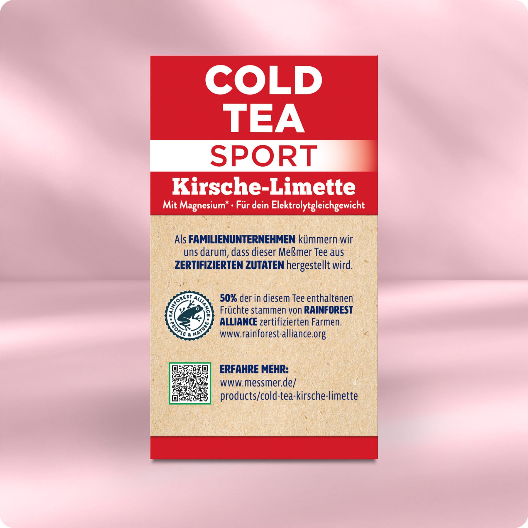 Cold Tea Kirsche-Limette mit Magnesium
